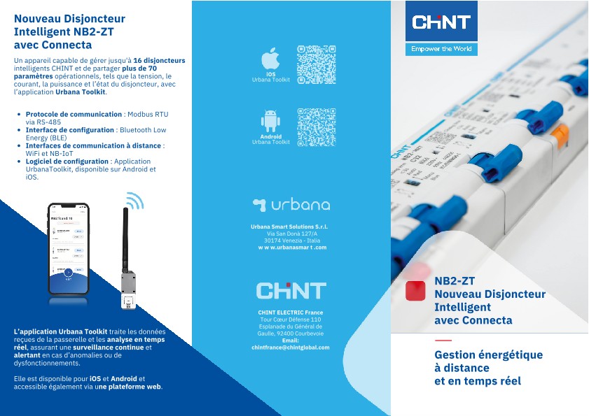 Chint_Disjoncteur Intelligent NB2-ZT avec Connecta